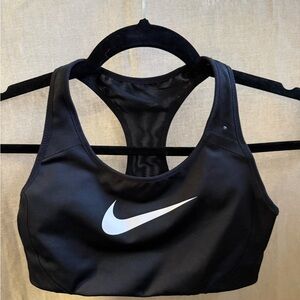 Nike Women's Black and White Sports Bra
